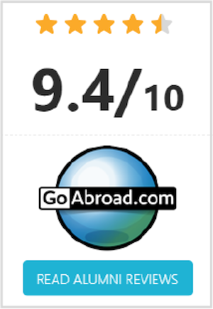GoAbroad.com rated 9.4/10